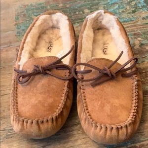 Ugg slippers worn once! Great condition!